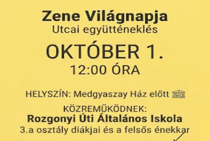 A zene vil�gnapja